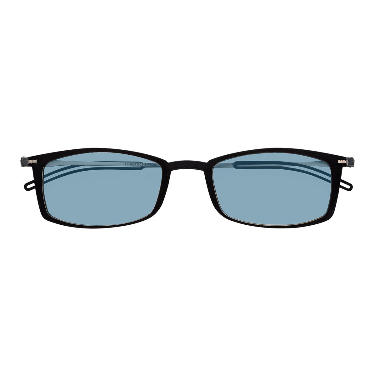 ThinOptics | Brooklyn Blue Light Blocker Glasses Only | Readers