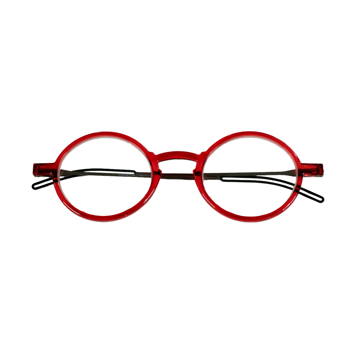 ThinOptics | Manhattan RX - Black | Prescription Glasses on 