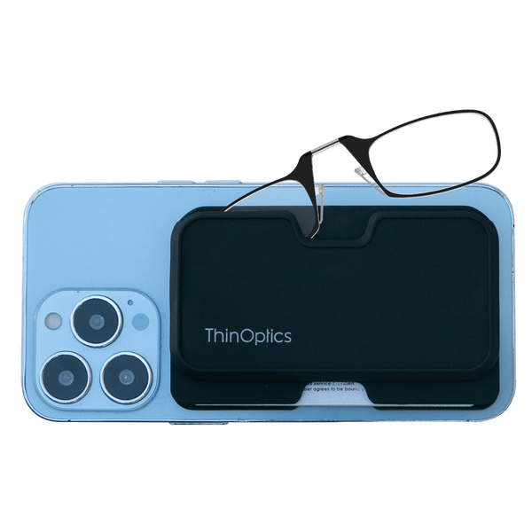 Readers + Black Magnetic Pod Wallet