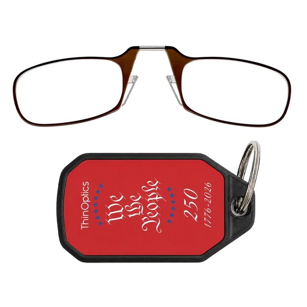 brown readers with red Constitutional Commemorative Magsafe Case