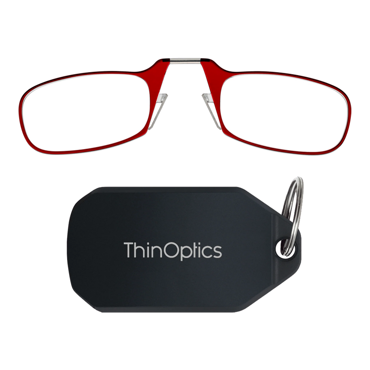 goggles with readers ThinOptics | Readers + Black Keychain Case