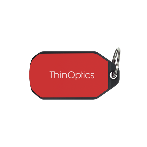 Signature Keychain Case in red