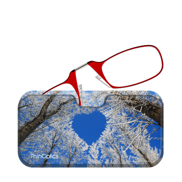 Readers + Winter Tree Heart Magnetic Pod