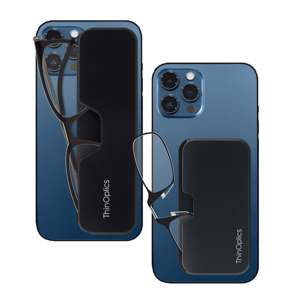 The Always With You Multi-Pack features revolutionary Shuffle Technology™, which allows you to easily and magnetically switch between full frame and pince nez Vision Solutions on your chosen device – perfect for both longer and shorter reads. Make your way through menus, recipes and text messages or enjoy books, articles and reports with two convenient and stylish pairs of functional reading glasses.