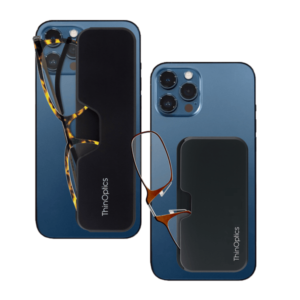 The Always With You Multi-Pack features revolutionary Shuffle Technology™, which allows you to easily and magnetically switch between full frame and pince nez Vision Solutions on your chosen device – perfect for both longer and shorter reads. Make your way through menus, recipes and text messages or enjoy books, articles and reports with two convenient and stylish pairs of functional reading glasses.