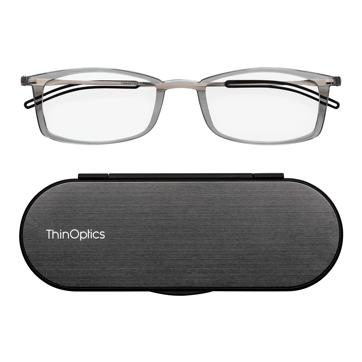 ThinOptics Brooklyn Reading Glasses Milano Case Readers