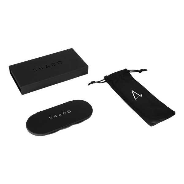 The Palo Alto Sunglasses have that classic round look while blending modern materials with cutting edge technologies. Bask in the sun while enjoying maximum protection from harmful UV rays. Includes brushed aluminum, felt-lined, 6mm thin case with magnetic closure