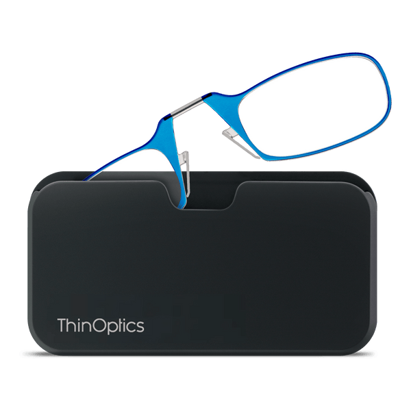 Sleek design meets universal comfort. Our Readers adapt to you, offering a barely-there feel with robust durability. Paired with a black case: minimalist design, thin frames, and compact for portability.