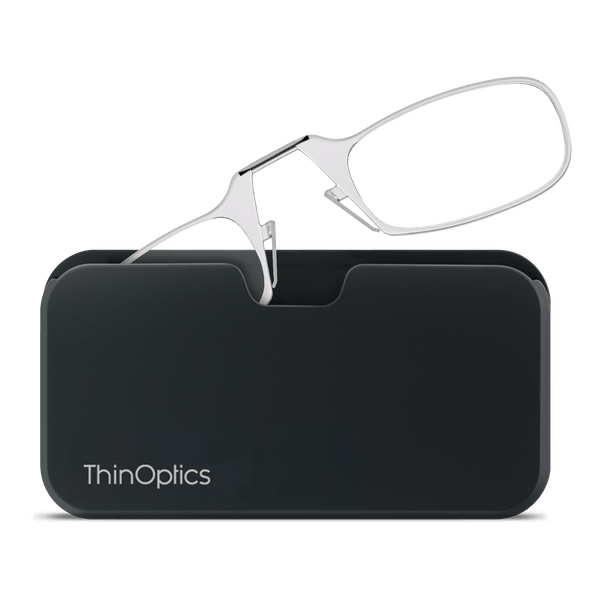 Sleek design meets universal comfort. Our Readers adapt to you, offering a barely-there feel with robust durability. Paired with with a black case: minimalist design, thin frames, and compact for portability.