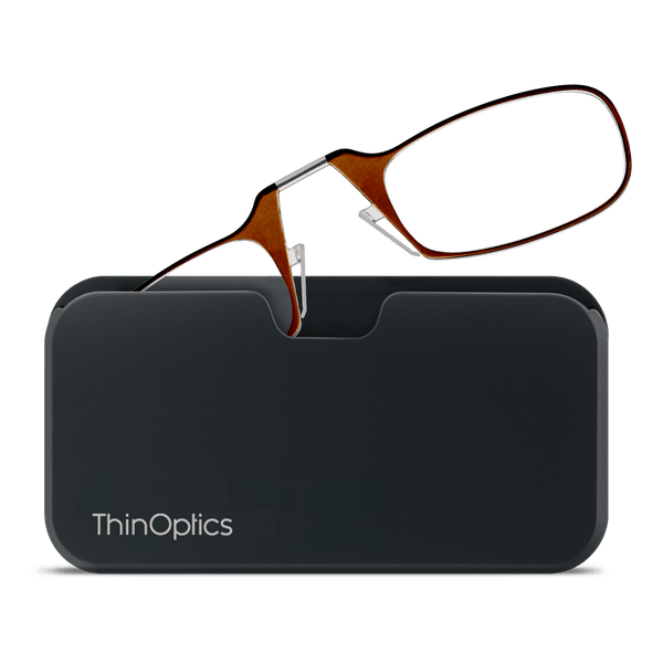 Sleek design meets universal comfort. Our Readers adapt to you, offering a barely-there feel with robust durability. Paired with a black case: minimalist design, thin frames, and compact for portability.