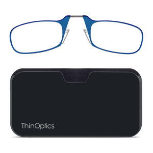 Sleek design meets universal comfort. Our Readers adapt to you, offering a barely-there feel with robust durability. Paired with a black case: minimalist design, thin frames, and compact for portability.