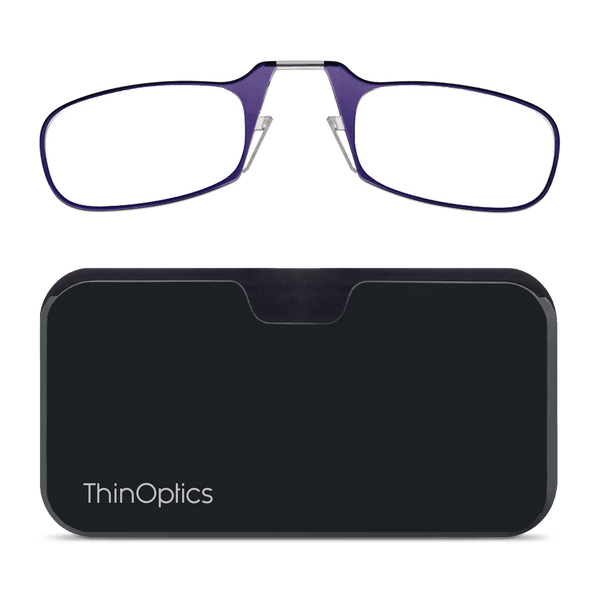 Sleek design meets universal comfort. Our Readers adapt to you, offering a barely-there feel with robust durability. Paired with with a black case: minimalist design, thin frames, and compact for portability.