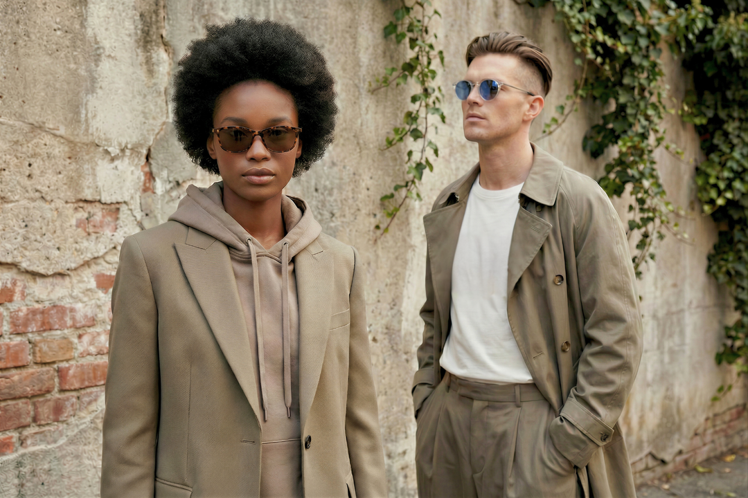 Women is wearing ThinOptics Sunglasses