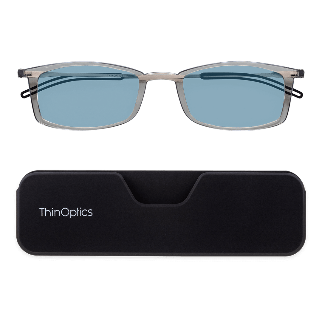Brooklyn Blue Light Blocker Glasses Connect Case for portable screen reading comfort