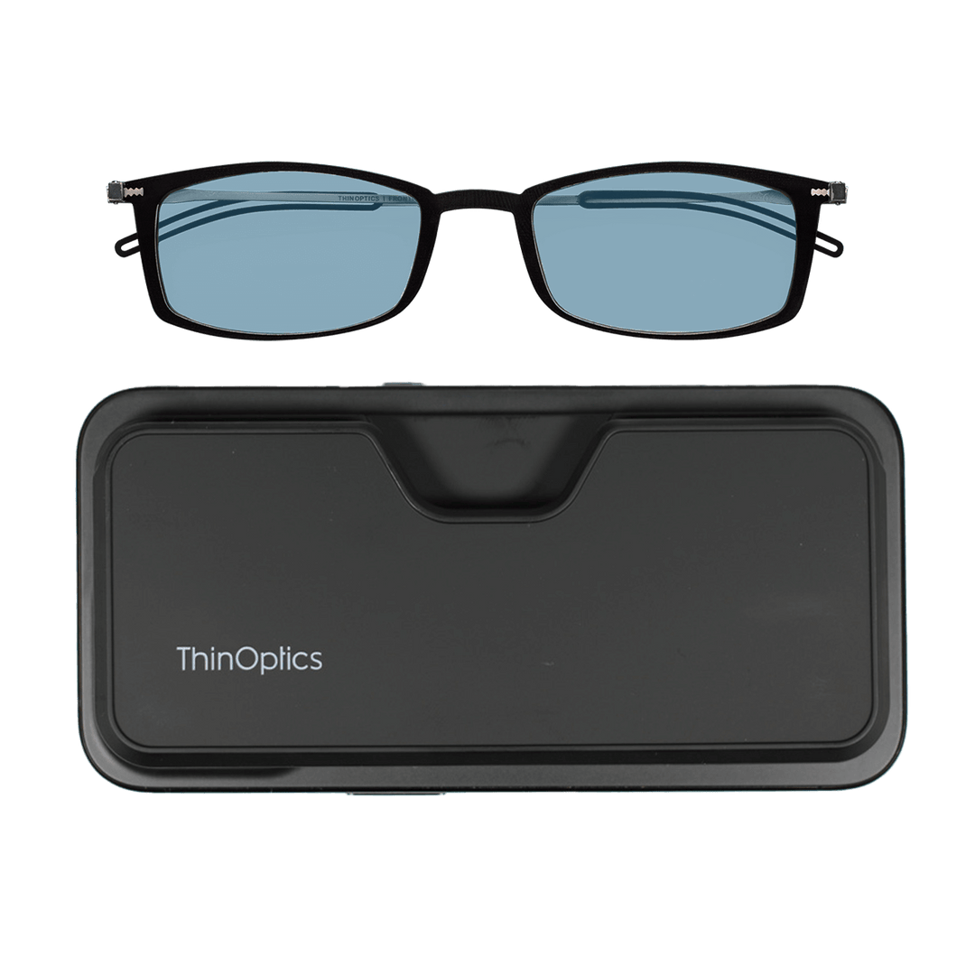 The Flex Magnetic Sun Combo reading sunglasses for outdoor phone and travel reading