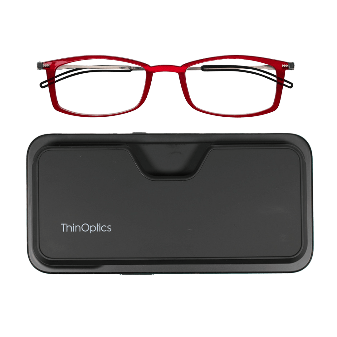Brooklyn Full Frame Reader with Black Magnetic Connect Case for portable reading