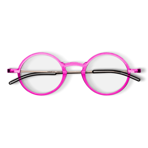 Pink Manhattan Full Frame Reading Glasses Only