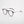 ThinOptics Los Altos black round prescription glasses with slim silver temples, three-quarter angle view on white background