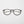ThinOptics Los Altos black round prescription glasses with silver temples, front view laying flat on white background
