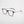 ThinOptics Menlo Park black rectangular prescription glasses with silver temples, three-quarter angle view on white background
