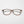 ThinOptics Menlo Park tortoiseshell rectangular prescription glasses with silver temples, front view laying flat on white background