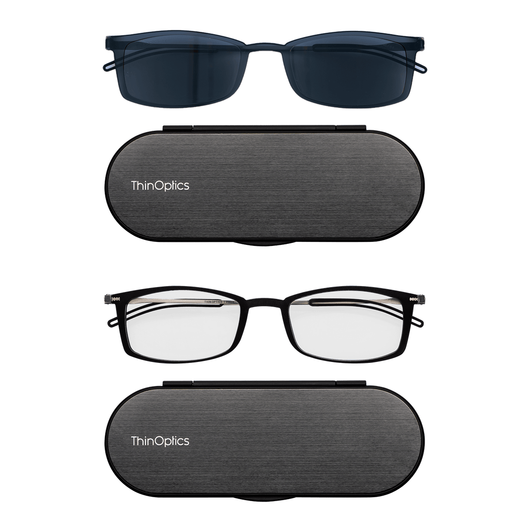 ThinOptics The Brooklyn Breakthrough Bundle Sunglass Readers