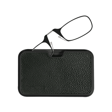 ThinOptics | Readers + Black Leather PU MagSafe® Universal Pod