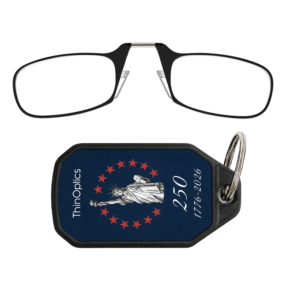 Readers + Lady Liberty Commemorative Keychain Case – ThinOptics