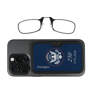 black readers with navy Presidential Commemorative Magsafe Pod 