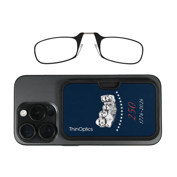 black readers with navy Rushmore Commemorative Magsafe Case