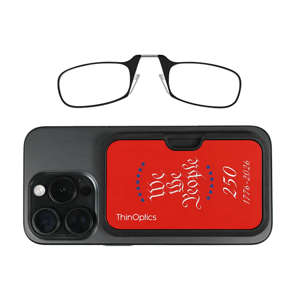 black readers with red Constitutional Commemorative Magsafe Pod