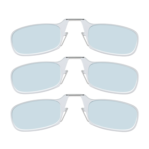 Moment Blue Light Blockers in clear, 3-pack