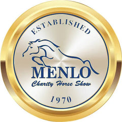 Menlo Charity Horse Show logo, established 1970