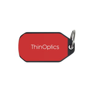 Signature Keychain Case in red