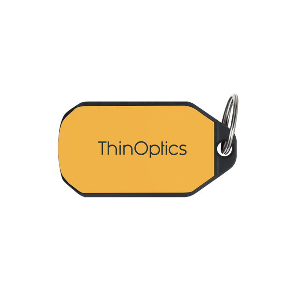 Signature Keychain Case in yellow
