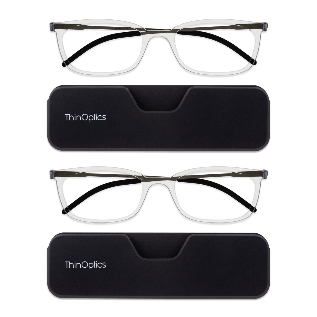 ThinOptics 2Pack Connect + Connect Case Readers & Reading Glasses