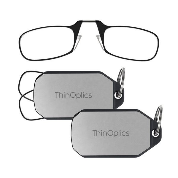 2-Pack Readers + Silver Keychain - ThinOptics