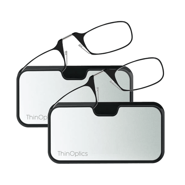 2-Pack Readers + Silver Universal Pod - ThinOptics