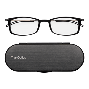 ThinOptics Slim Reading Glasses in Durably Convenient Cases