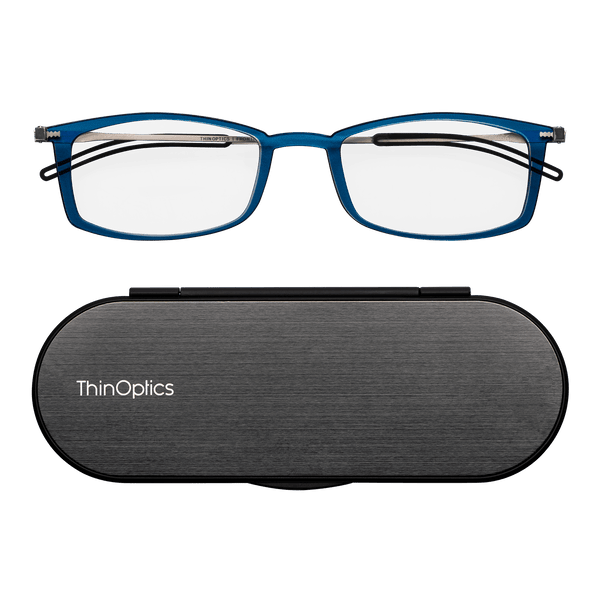 Brooklyn Full Frame Reading Glasses + Milano Case - ThinOptics