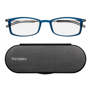 Brooklyn Full Frame Reading Glasses + Milano Case - ThinOptics