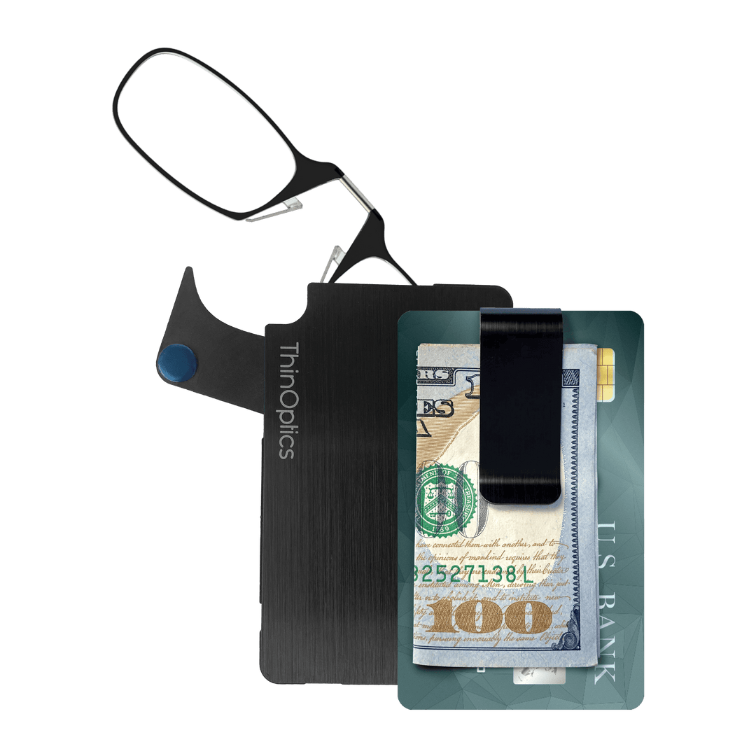 ThinOptics Readers Black Flashcard Wallet Readers Reading